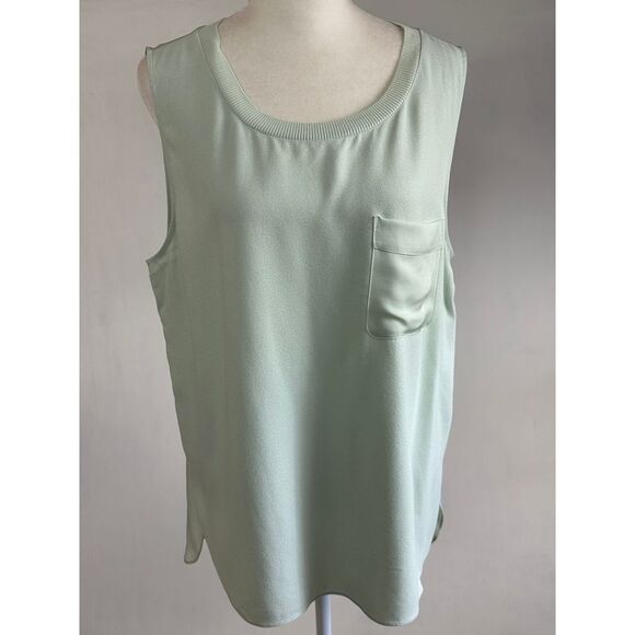 Armani Exchange Mint Green Top Women's Large‎ - Picture 1 of 10